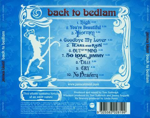 james blunt back to bedlam cds james blunt back to bedlam cds